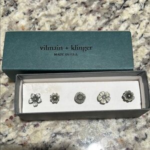 Villain linger pewter push pins